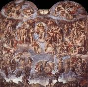 Extreme judgement  Sistine Chapel vastvagg